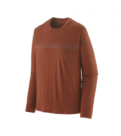 Блуза Patagonia M's Long-Sleeved Capilene Cool Merino Graphic Shirt
