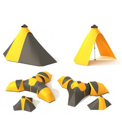 Ortik Вестибюл за палатка Approach 3 Connector