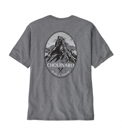 Тениска Patagonia Chouinard Crest Pocket Responsibili-Tee M's