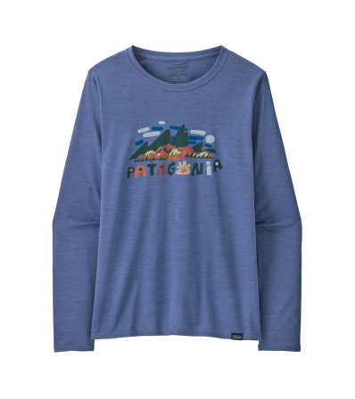 Блуза Patagonia Capilene Cool Daily Graphic Shirt Long Sleeve W's