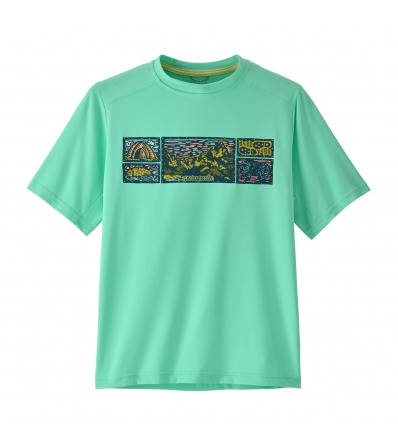 Детска Тениска Patagonia Kids' Capilene Silkweight T-Shirt 40+ UPF