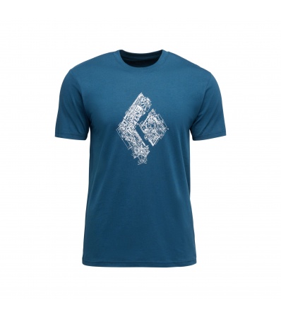 Тениска Black Diamond Engineered Diamond SS Tee M's