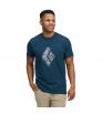 Тениска Black Diamond Engineered Diamond SS Tee M's