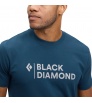 Тениска Black Diamond Mini Stacked SS Tee M's
